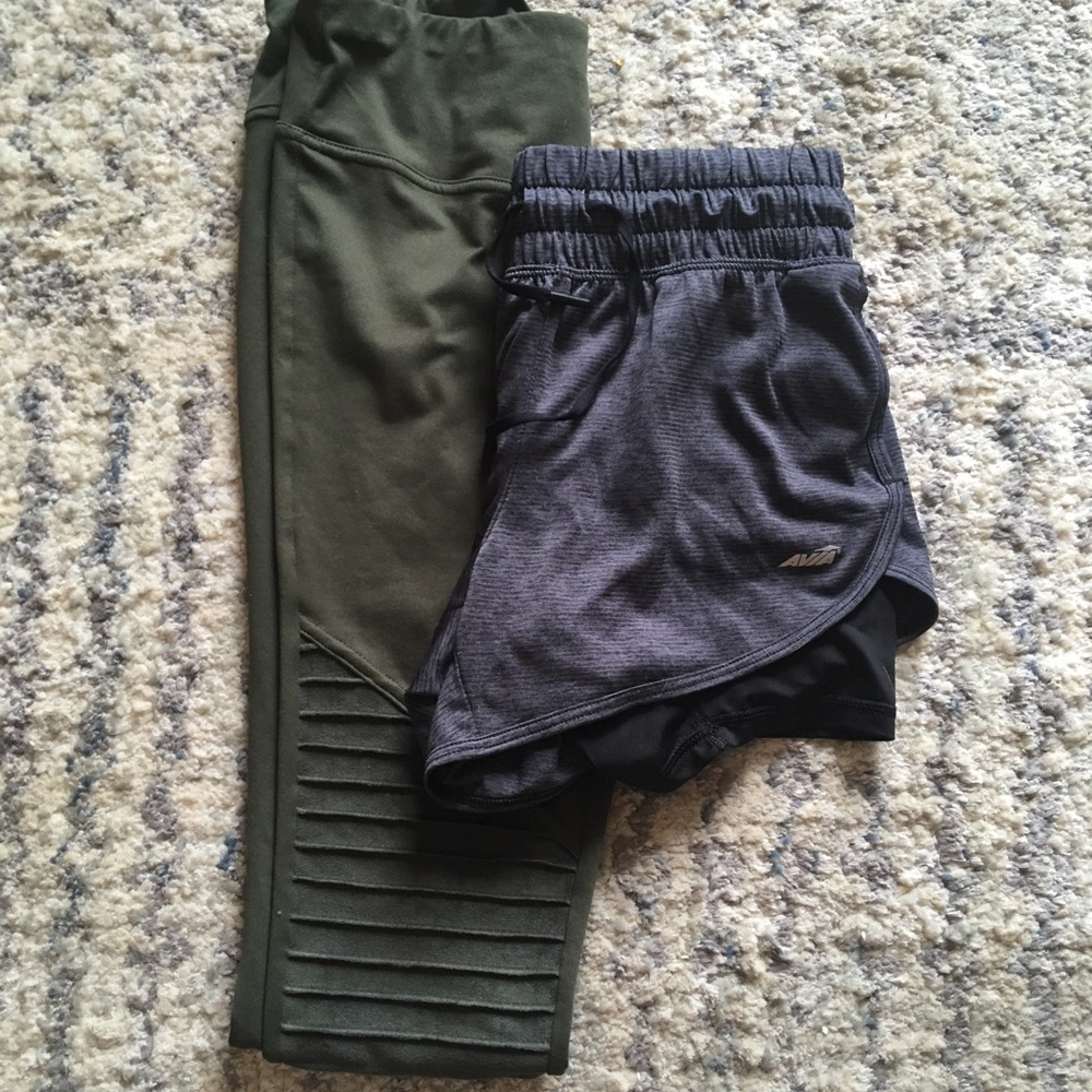 Gym Legging and Shorts Bundle